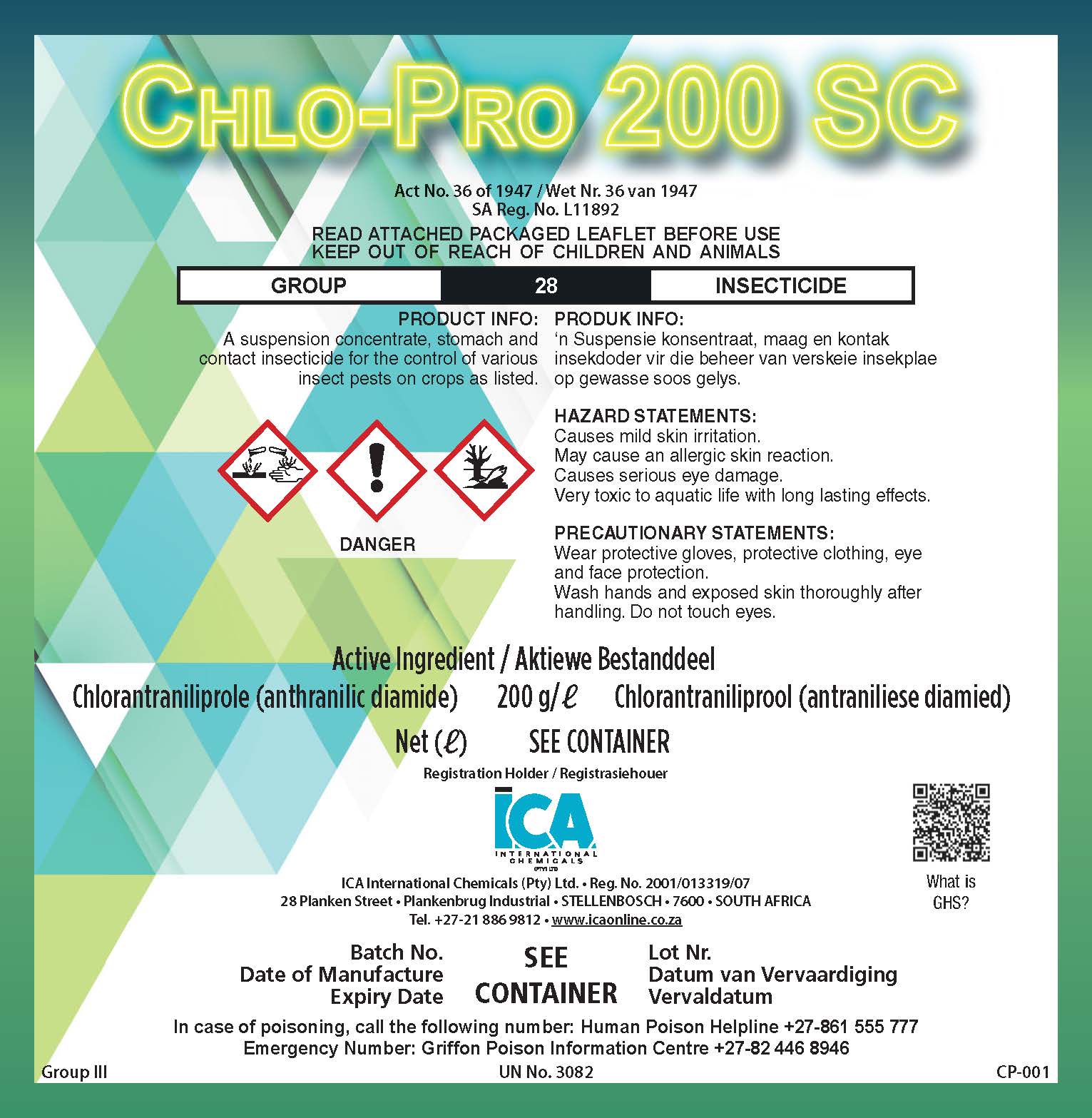 ChloPro Label